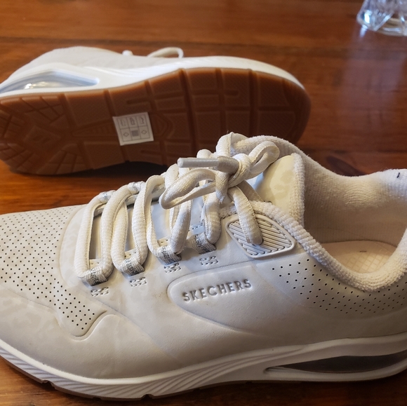 Skechers Los Angeles Street Uno Off White - Picture 8 of 13